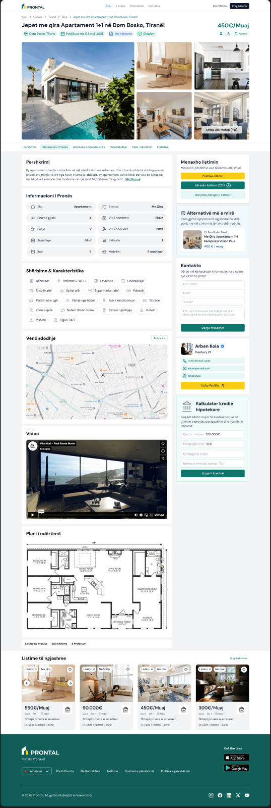 Prontal property listing detail